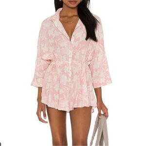 NWT L*Space Pacifica Tunic Paradise Blooms M L